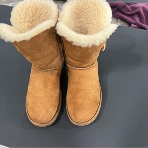 UGG Chestnut Sheepskin Lined Boots